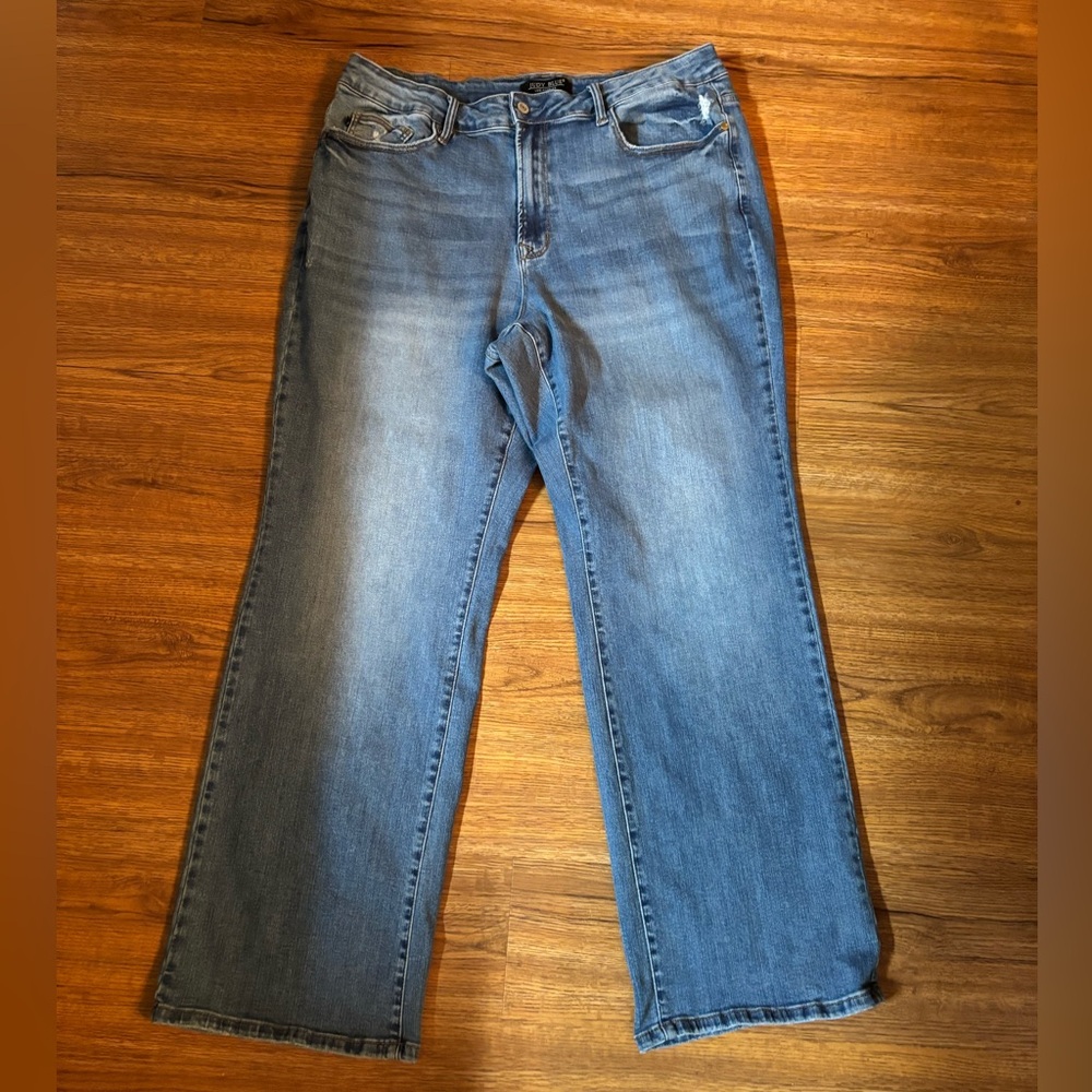 Judy Blue wide-leg, high-rise jeans size 20W